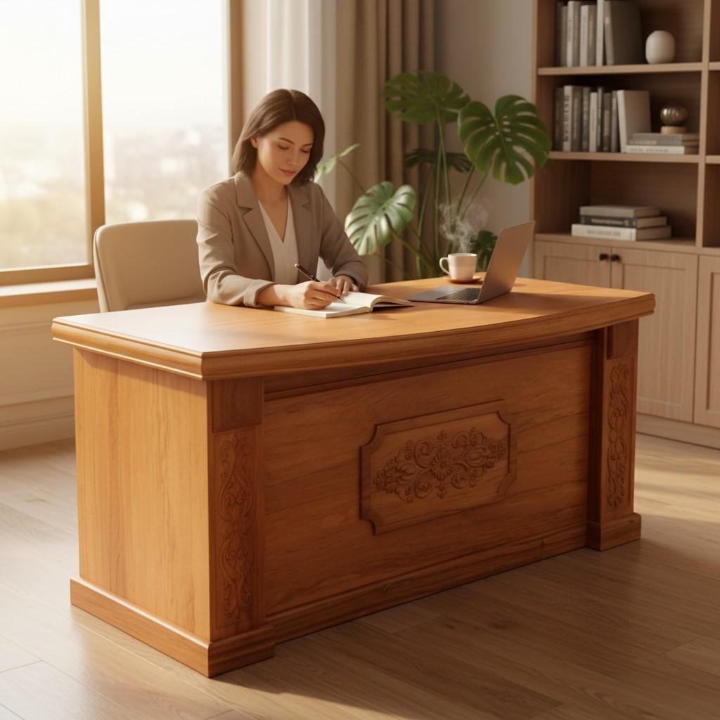 Bàn Làm Việc Văn Phòng Tại TPHCM: Hướng Dẫn Chọn Mua Và Các Mẫu Đẹp Nhất 2025 24 Bàn Làm Việc Văn Phòng Tại TPHCM