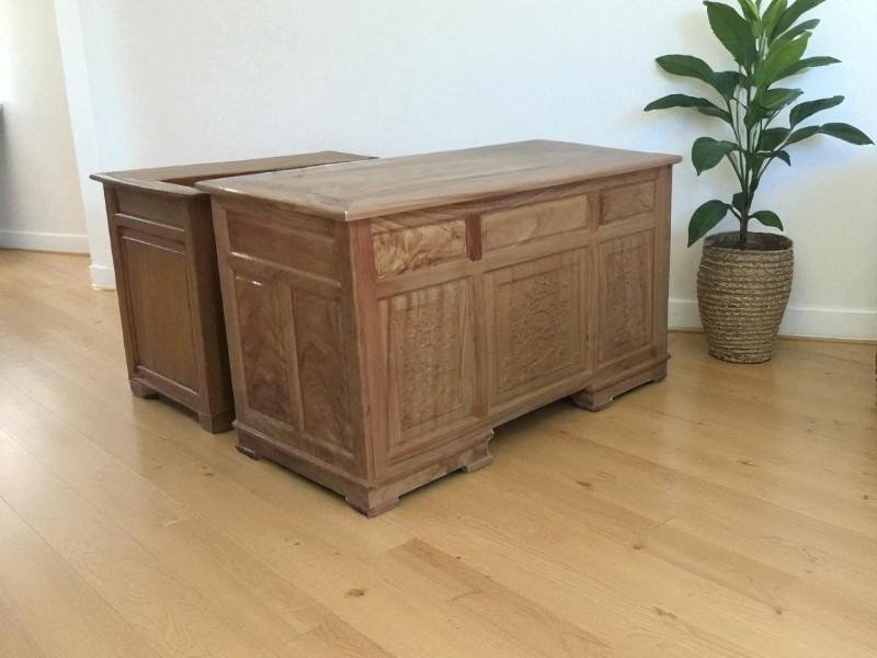 Bàn làm việc gỗ tự nhiên
