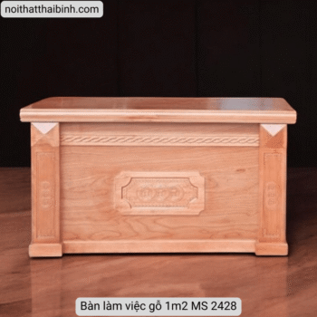 Bàn làm việc gỗ 1m2 MS 2428