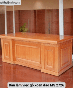 Bàn làm việc gỗ xoan đào