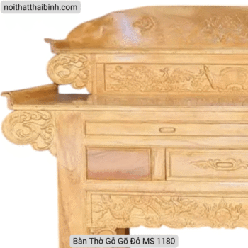 Bàn thờ gỗ gõ đỏ MS 1180 Bàn thờ gỗ gõ đỏ MS 1180