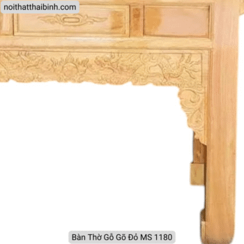 Bàn thờ gỗ gõ đỏ MS 1180 Bàn thờ gỗ gõ đỏ MS 1180