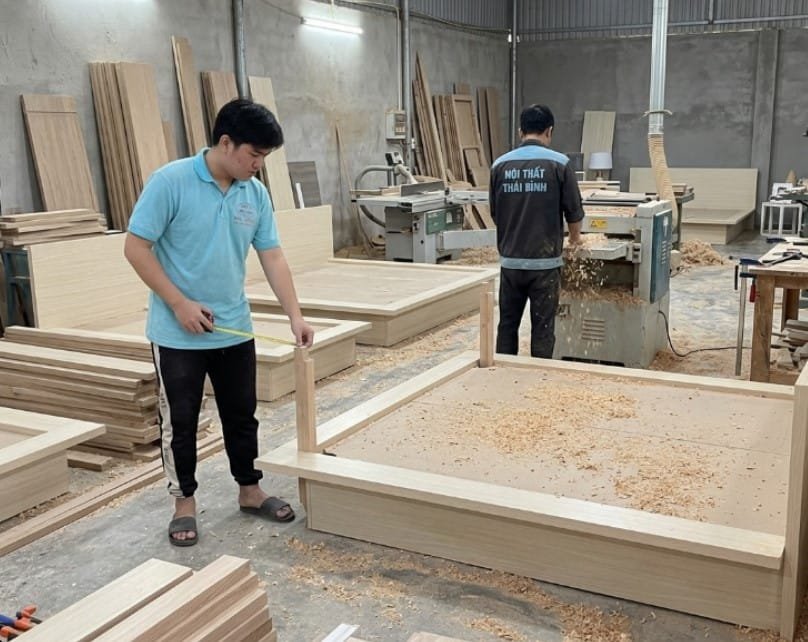 Giường kiểu Nhật cao cấp hiện đại