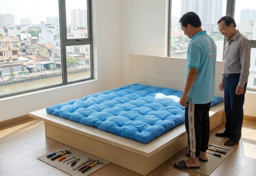 Giường kiểu Nhật cao cấp giá rẻ
