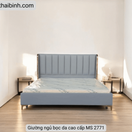 Giường ngủ bọc da cao cấp