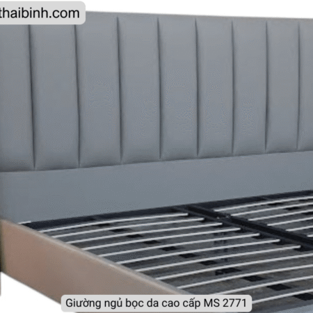 Giường ngủ bọc da cao cấp MS 2771