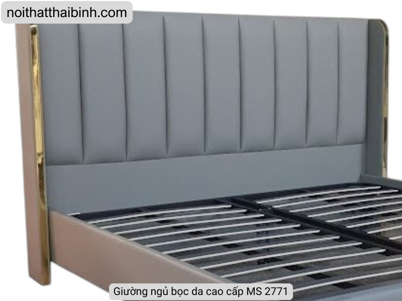 Giường ngủ bọc da cao cấp Giường ngủ bọc da cao cấp