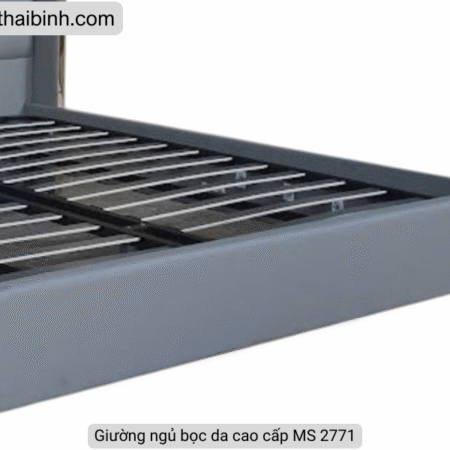 Giường ngủ bọc da cao cấp MS 2771