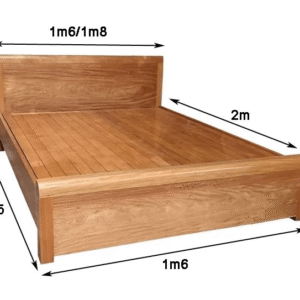 Giường ngủ gỗ Đinh Hương 1m6