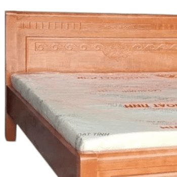 Giường ngủ gỗ xoan đào đẹp MS 2626 Mẫu giường ngủ gỗ xoan đào đẹp