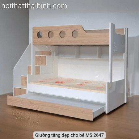 Giường tầng đẹp cho bé
