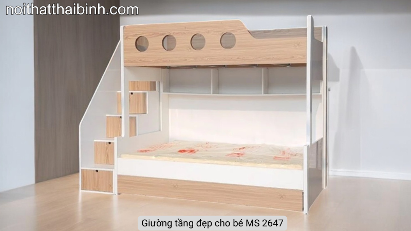 Giường tầng đẹp cho bé