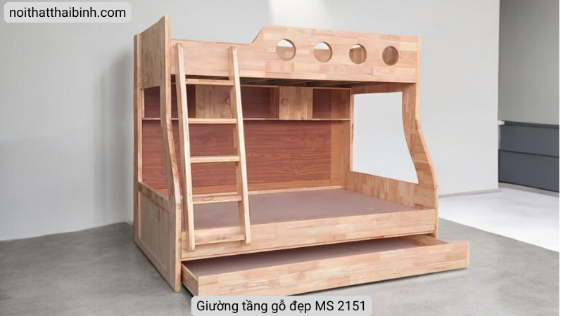 Giường tầng gỗ đẹp