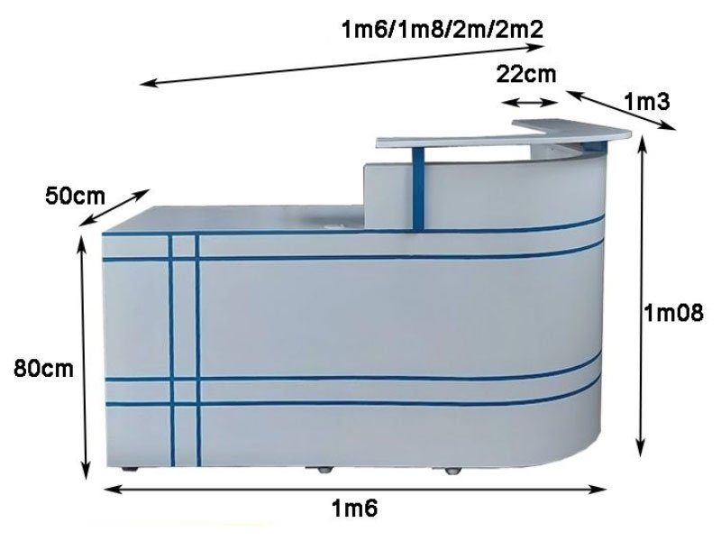 Quầy Tiếp Tân Góc Đẹp