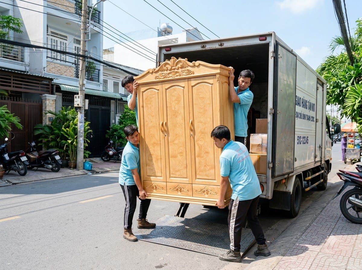 Tủ quần áo gỗ gõ đỏ 4 cánh hiện đại