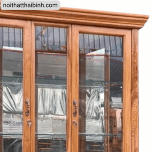 Tủ rượu gõ đỏ tự nhiên 1m6 MS 2908