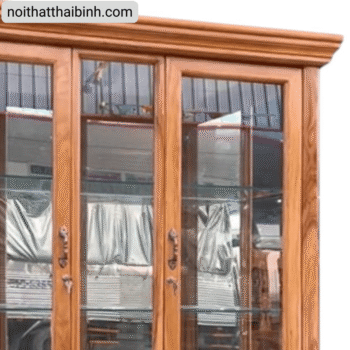 Tủ rượu gõ đỏ tự nhiên 1m6 MS 2908 Tủ rượu gõ đỏ tự nhiên 1m6 MS 2908
