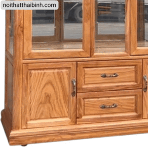 Tủ rượu gõ đỏ tự nhiên 1m6 MS 2908