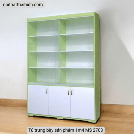 Tủ trưng bày sản phẩm 1m4