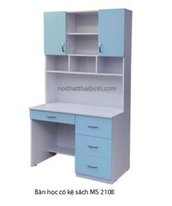 Bàn học có kệ sách dành cho bé