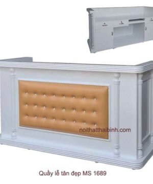 Bàn lễ tân đẹp