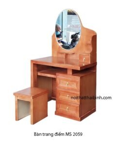 Bàn trang điểm gỗ tự nhiên
