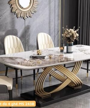 Bộ bàn ăn 4 ghế nhập khẩu Mã SP: 2438