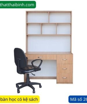 Bộ bàn học có kệ