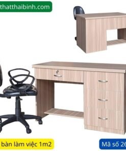 Bộ bàn làm việc 1m2