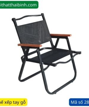 Ghế xếp tay gỗ