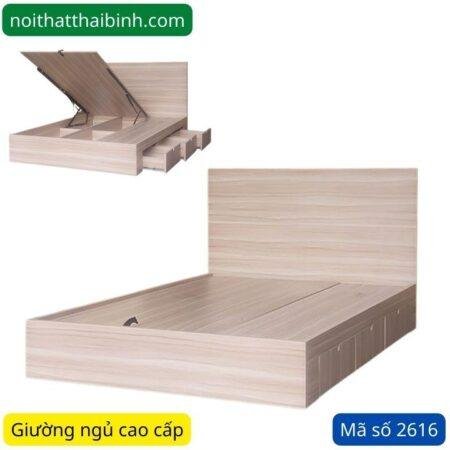 Giường ngủ vạt nâng đẹp