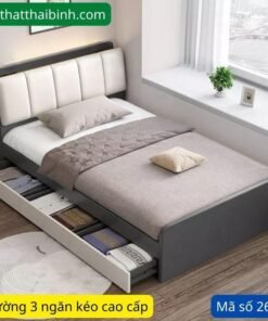 Giường ngủ có 3 ngăn kéo