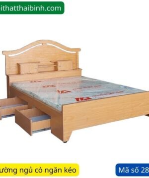 Giường ngủ hiện đại có ngăn kéo