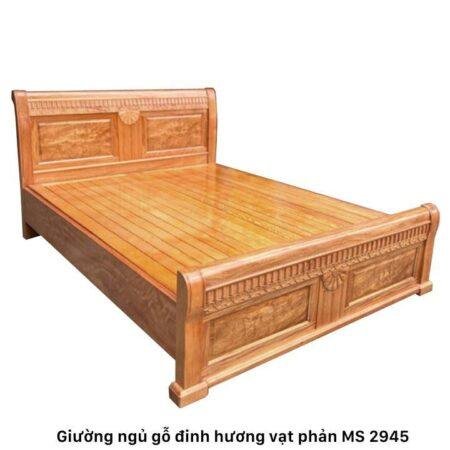 Giường ngủ gỗ đinh hương vạt phản