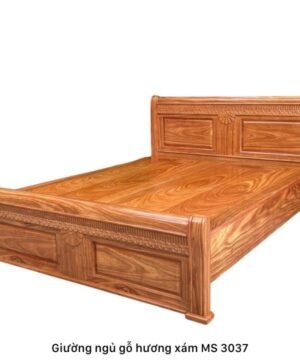 Giường ngủ gỗ hương xám