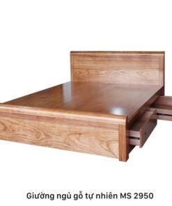 Giường ngủ gỗ hương xám tự nhiên