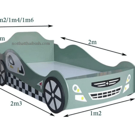 Giường ngủ hình xe ô tô MS 2401 7 Giường ngủ hình xe ô tô MS 2401