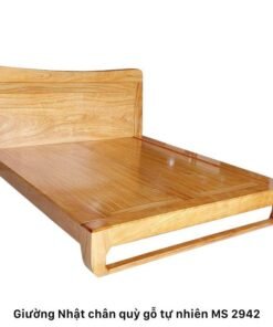 Giường Nhật chân quỳ gỗ tự nhiên
