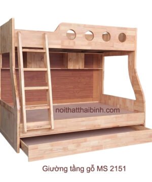 Giường tầng gỗ đẹp