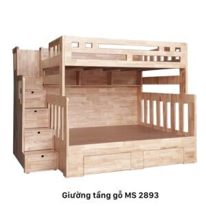 Giường tầng gỗ cao su