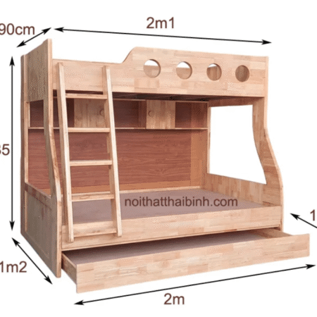 Giường tầng gỗ đẹp