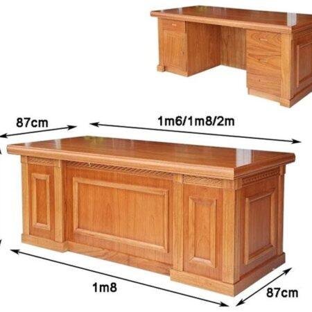 Bàn làm việc gỗ xoan đào MS 2726