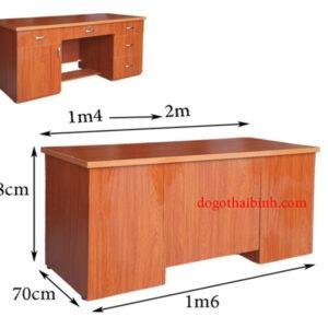 Bàn làm việc 1m6 MS 2440 9 Bàn làm việc 1m6 MS 2440