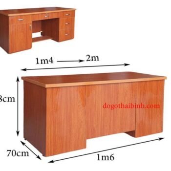 Bàn làm việc 1m6 MS 2440