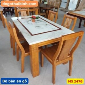 Bộ bàn ăn gỗ Mã số: 2475