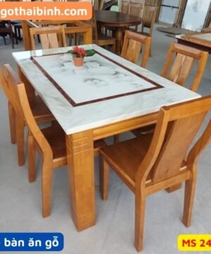 Bộ bàn ăn gỗ Mã số: 2475