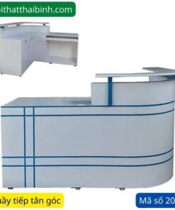 Quầy tiếp tân góc đẹp