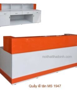 Quầy lễ tân hiện đại