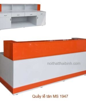 Quầy lễ tân hiện đại