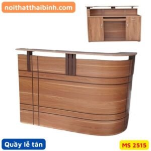 Quầy lễ tân đẹp 1m2